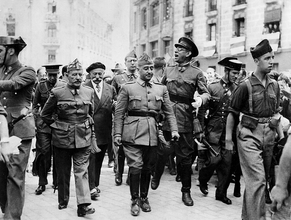 Francisco Franco y Emilio Mola