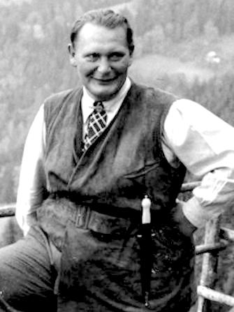 Hermann Göring en el Obersalzberg, 1936